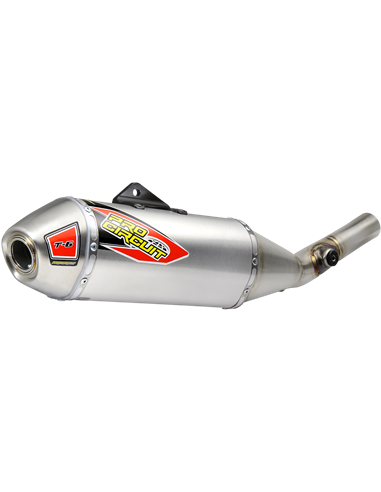 Silenciador de escape T-6 Stainless Steel Aluminium PRO CIRCUIT 0121725A