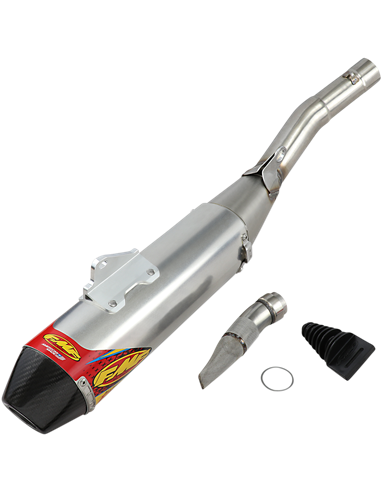 Silenciador de escape Factory 4.1 Rct Stainleacero inox. Sl (Silenciador) W/ Carbon Tapón de silenciador FMF 044443