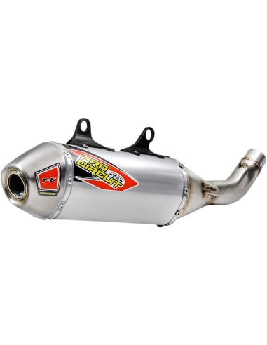 Slip-On Muffler/Silencer T-6 Stainless Steel Aluminium PRO CIRCUIT 0151845A
