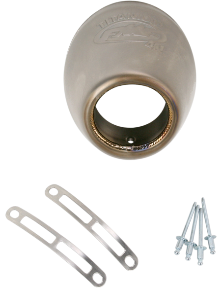 Cono final de repuesto para silencioso FMF Factory 4.1 Titanium 040637