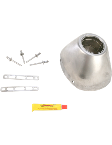 Cône d'extrémité de rechange pour silencieux FMF Factory 4.1 Rct Acier inoxydable. 040641