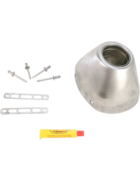 FMF Factory 4.1 Rct Stainless Steel End Cap Kit 040641