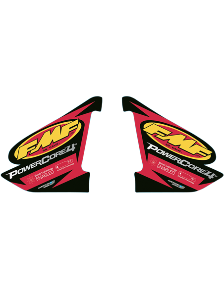 Adhésifs de remplacement pour échappements FMF Powercore 4 Wrap Vinyl 012637