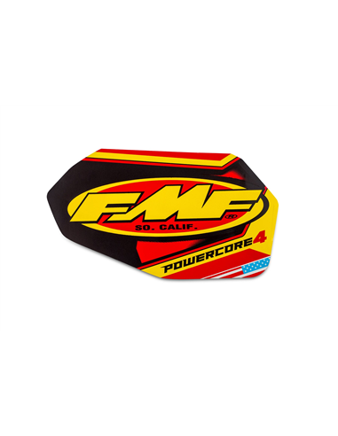 Autocollants de remplacement pour pot d'échappement FMF Powercore 4 Straight Vinyl 012693