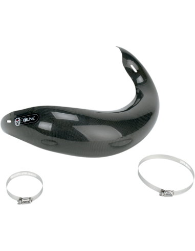 4T E-Line-Cbn Exhaust Protector Oem Yz250 Moose Racing Hp Ypg25005