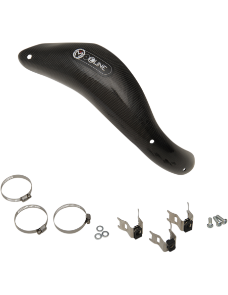 Protetor de escape de estoque 4T E-Line Ktm 450 Moose Racing Hp Mpg45015F