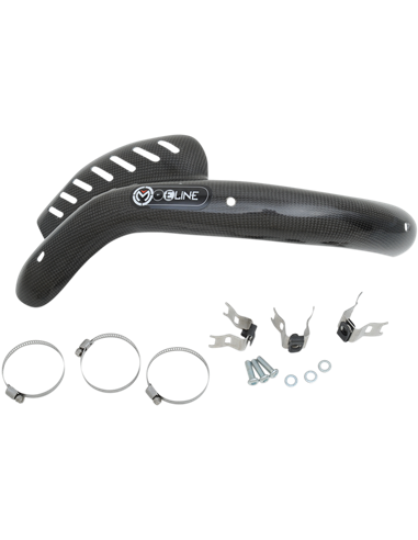 Protector d'escapament fibra de carboni Ktm Moose Racing Hp Mhs35016