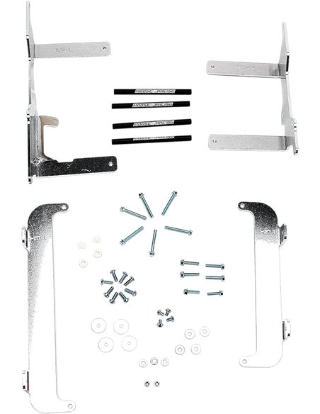 Protection de radiateur en aluminium Wr450 Moose Racing Hp 11-157