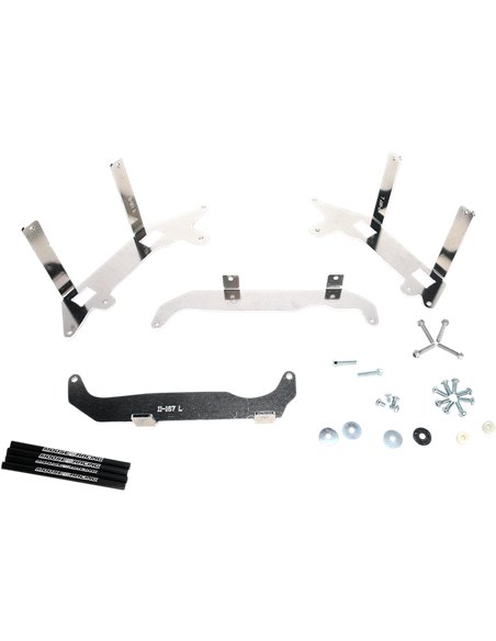 Protector de radiador de aluminio Crf450 Moose Racing Hp 11-167