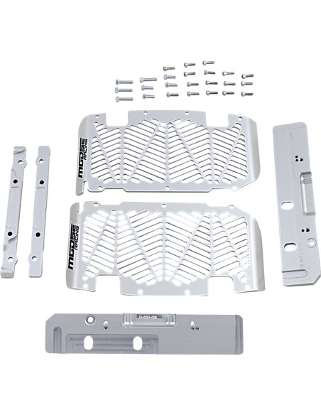 Protector frontal en aluminio para el radiador Yamaha Moose Racing Hp 12-150