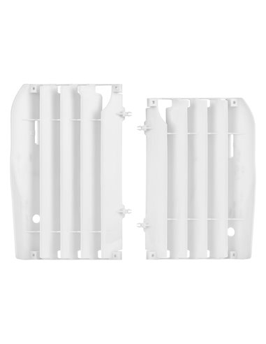 Honda CRF450R - Grille Radiateur Blanc - Modèles 2009-12 Polisport 8456400001