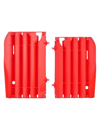 Honda CRF450R - Rejillas de Radiador Rojo - Modelos 2009-12 Polisport 8456400002