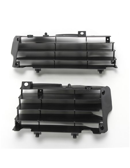 Kawasaki KX450F - Grelhas de Radiador Pretas - Modelos 2016-20 Polisport 8457800001