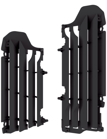 Rejillas radiador RMZ450 18- BK Polisport 8464800001
