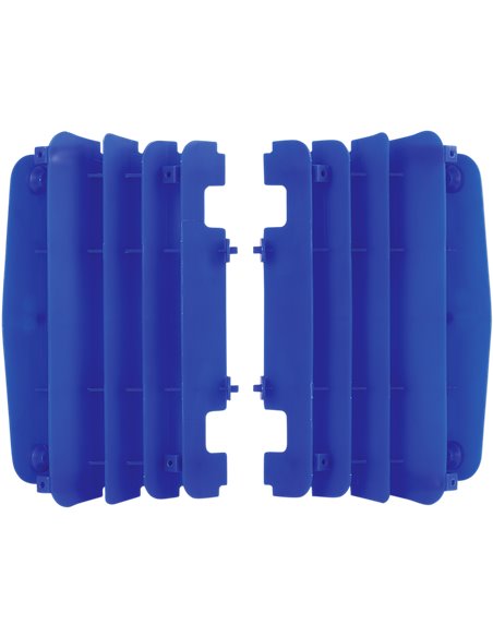 Yamaha YZ250F,YZ450FX,WR450F - Radiator Louvers Blue - 2019-20 Models Polisport 8464700002