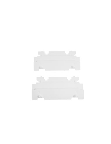 Suzuki RM125 - Grille Radiateur Blanc - Modèles 2001-08 Polisport 8466100001