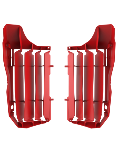 Honda CRF250R - Radiator Louvers Red - 2020-21 Models Polisport 8474100002