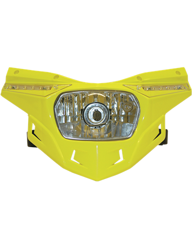 Plástico de reposição stealth para protetores de mão Parte inferior (12V-35W e Led) Rm-amarelo UFO-Plast PF01714-102