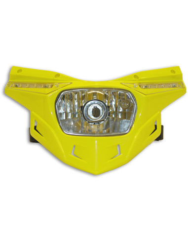Plastique de remplacement Stealth pour protège-mains Partie inférieure (12V-35W & Led) Rm-jaune UFO-Plast PF01714-102