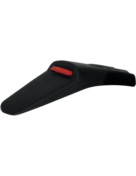 Luz trasera y portamatrícula sin intermitentes W- Red Led-Taillight (E11 & Dot) negro UFO-Plast PP01217-001