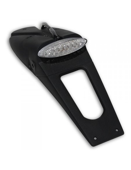 Llum del darrere i portamatrícula sense intermitents W- Clear Led-Light (E11 & Dot) negre Pp01219Kcl UFO-Plast