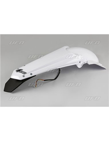 Guardabarros trasero enduro W- Led-Light Yamaha Yz250F blanco Ya04817-046 UFO-Plast