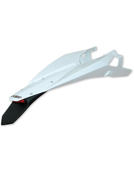 Parafangs darrera enduro W- Led-Light Husqvarna Tc-Et 449-511 blanc Hu03344-041 UFO-Plast