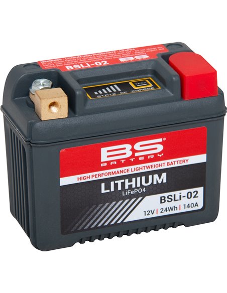 BS BATTERY BSLI-02 lithium battery