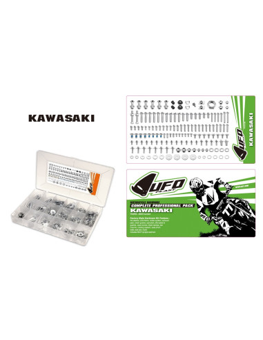 Complete hardware kit Kawasaki UFO-Plast AC02303