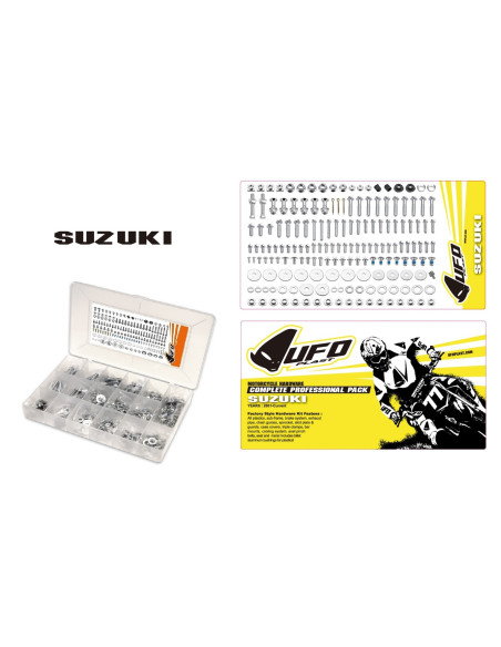 Kit visserie complet Suzuki UFO-Plast AC02304