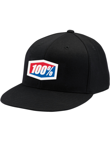 100 % Hat Essential Sm/Md Bk 20040-001-17