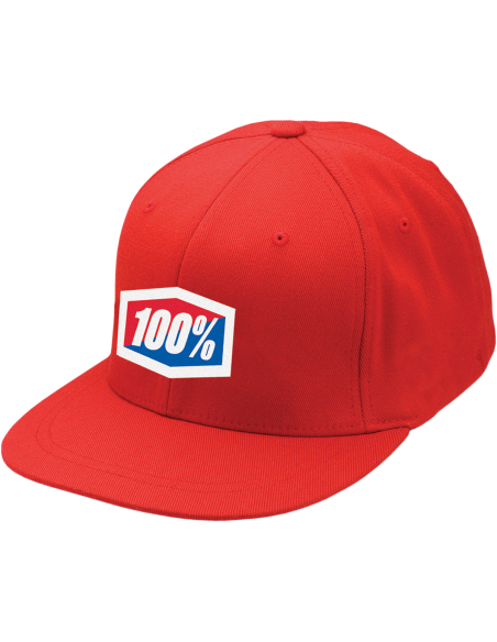 Gorra 100% Essential Flex Vermell L / X 20040-003-18