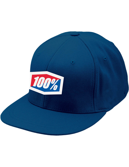 Gorra 100 % Essential Flex Azul L/X 20040-015-18