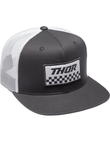 Hat Thor S23 Checkr Dk/Gy THOR-MX 2023 2501-3994