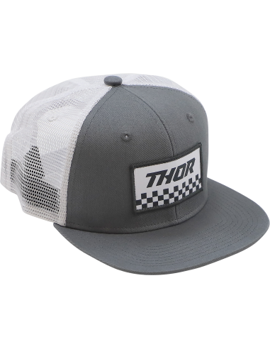 Hat Thor S23 Checkr Dk/Gy THOR-MX 2023 2501-3994