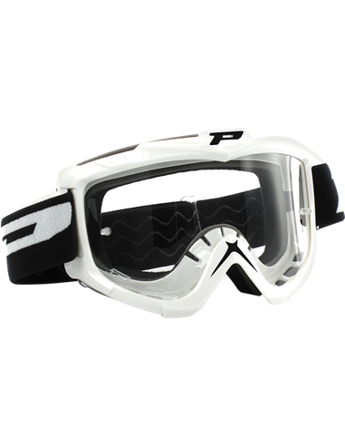 Gafas de motocross Offroad Base Line Black 3301 Cristal transparente PRO GRIP PZ3301NE