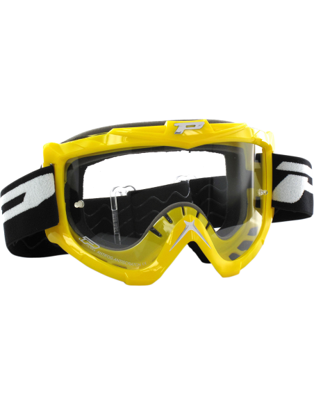 Masque Motocross Offroad Base Line Noir 3301 Verre transparent PRO GRIP PZ3301NE
