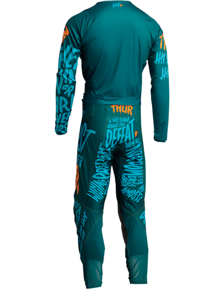 Ulleres de motocròs Atzaki 3201 Fluo Yellow PRO GRIP PZ3201GFFL