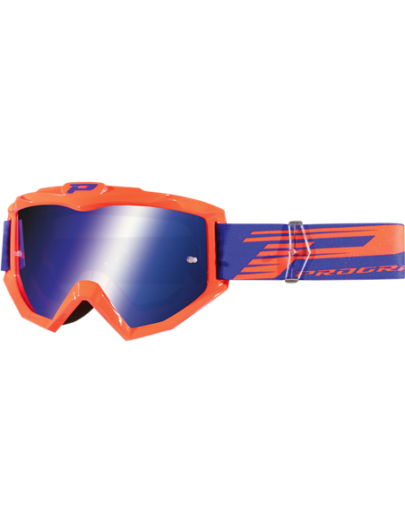 Gafas de motocross Atzaki 3201 Fluo Yellow PRO GRIP PZ3201GFFL