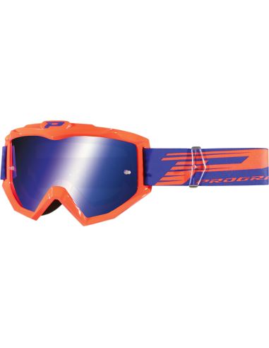 Óculos de motocross Atzaki 3201 Vermelho PRO GRIP PZ3201ROFL