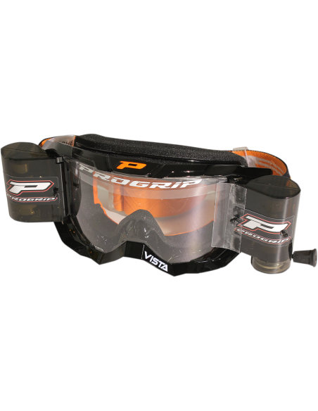 Goggles Vista Mx America With Roll Off 3303 Black PRO GRIP 3303RONE