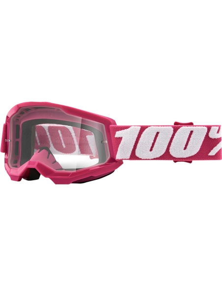 Gafas de motocross 100 % Strata 2 Y Fletcher Transparente 50521-101-06