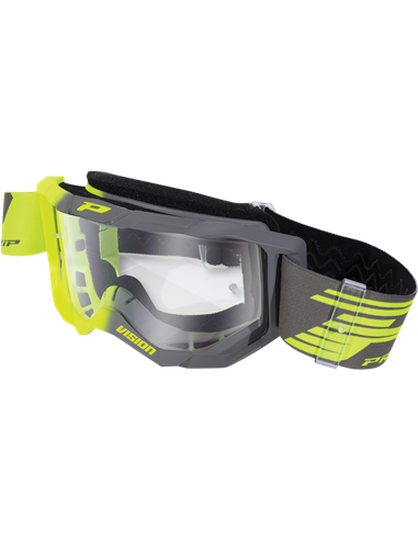 Goggles 3300 Fl Yel/Grey PRO GRIP PZ3300-347