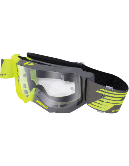 Goggles 3300 Fl Yel/Grey PRO GRIP PZ3300-347