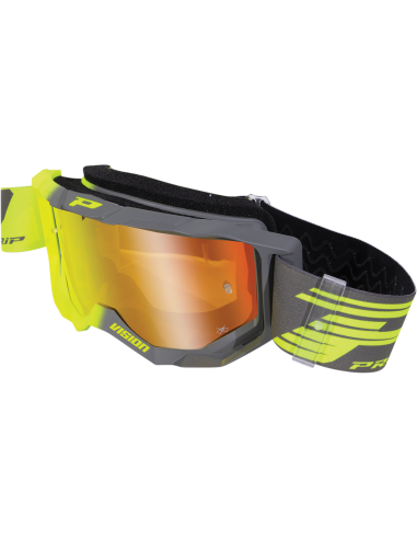 Gafas de motocross 3300 Fl Flye/Gr M PRO GRIP PZ3300FL-347