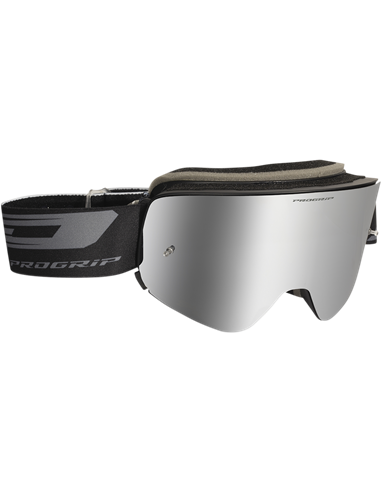 Gafas de motocross 3205 Magnet Silv PRO GRIP PZ3205-178