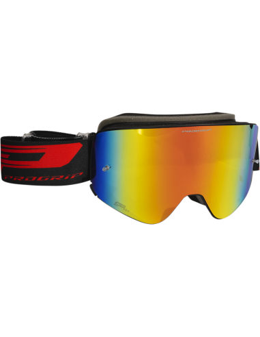 Gafas de motocross 3205 Magnet Red PRO GRIP PZ3205-185