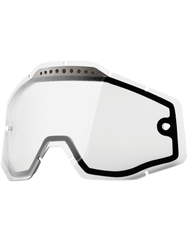 Recambio cristal gafas motocross 100% Accuri| Racecraft| Strata transparente Goggles 51006-010-02