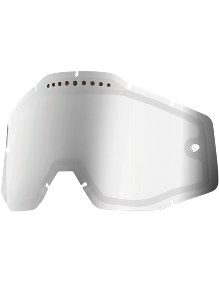 Écran de replacement pour masque100% miroir argenté ventilé pour Masque 100% 51006-008-02