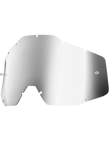 Recambio cristal gafas motocross 100% niño(a) plateado 51003-008-02